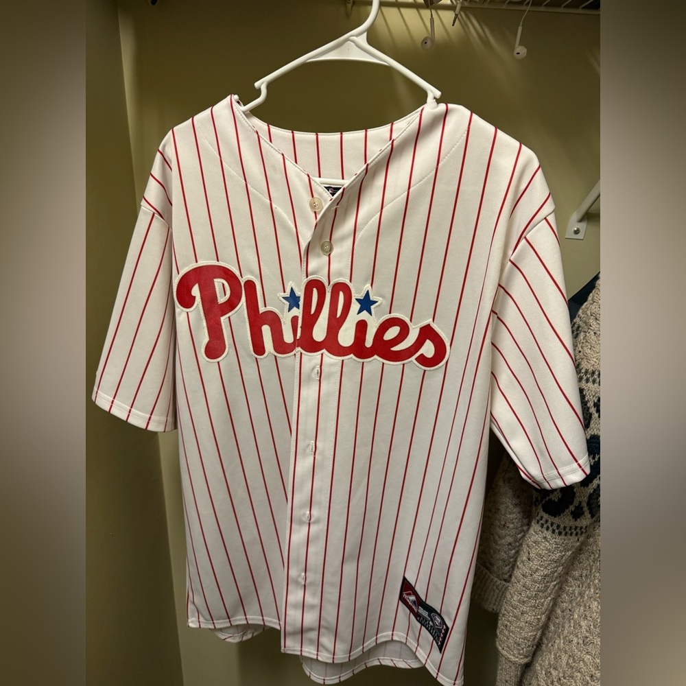 Throwback Phillies “Halladay” Baseball Jersey
